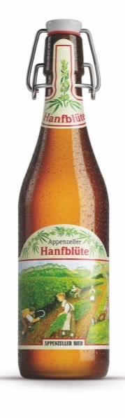 Appenzeller Bier Hanfblüte Bügel