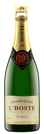 Champagner Brut Tradition L´HosteEw.Fl. 