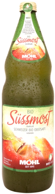 Möhl Süssmost Bio trüeb