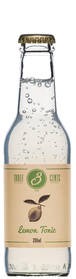 Three Cents Lemon Tonic 24er Ew.Fl.