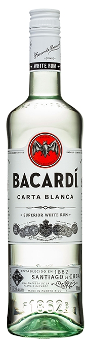 Bacardi Carta Blanca White Rum Ew.Fl.