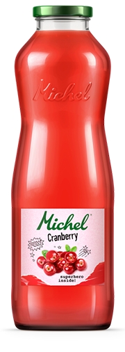 Michel Cranberry Glas