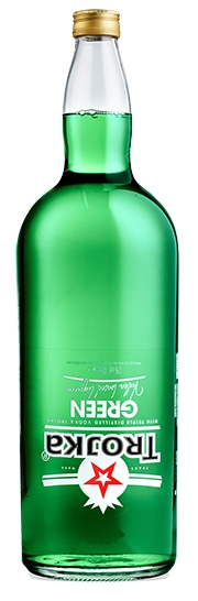 Trojka Vodka Green Likör Ew.Fl.