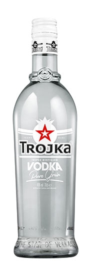 Trojka Vodka Pure Grain Ew.Fl.