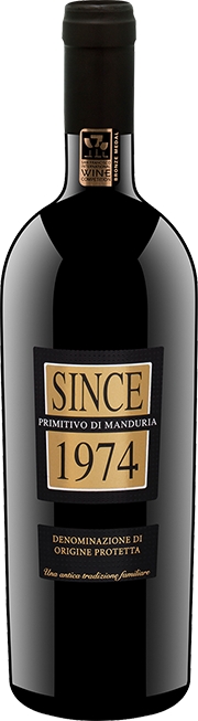 Since 1974 Primitivo di Manduria Ew.Fl.