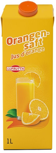 Lufrutta Orangensaft Tetra