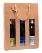 Geschenksack für 3 Flasche 75cl