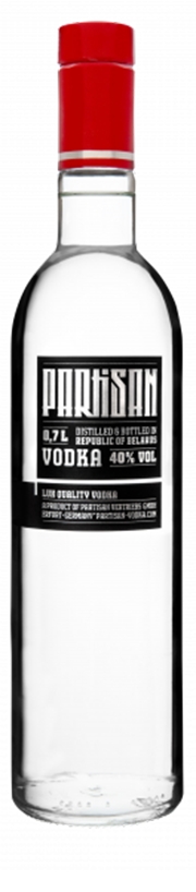 Vodka Partisan Belarus Ew.Fl.