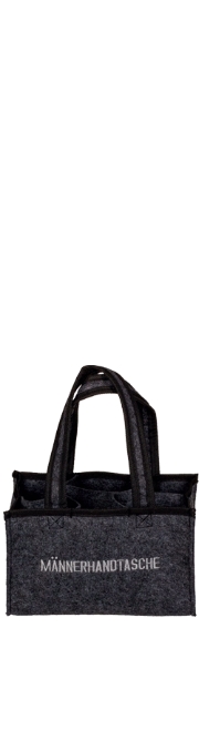 Männerhandtasche Filz