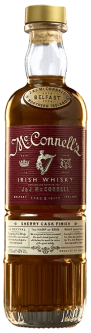 Mc Connell's 5 years Irish Whisky Ew.Fl.