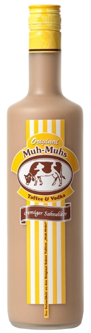 Muh-Muhs Toffee&Vodka Likör Ew.Fl.