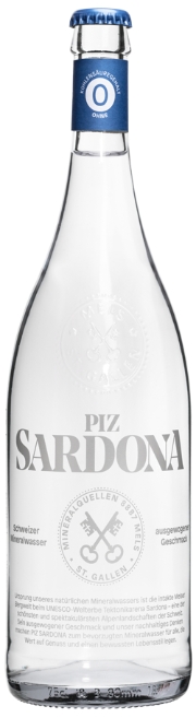 Piz Sardona Mineralwasser 0 ohne Co2