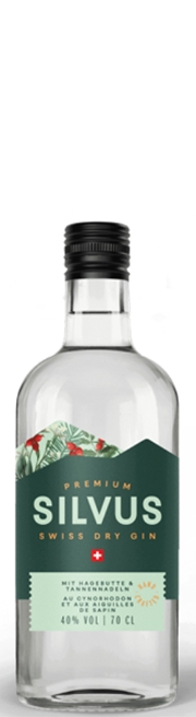 Silvus Swiss Dry Gin Ew.Fl.