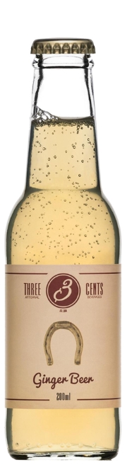 Three Cents Ginger Beer 24er Ew.Fl.
