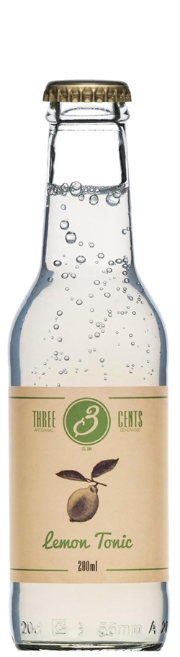 Three Cents Lemon Tonic 24er Ew.Fl.