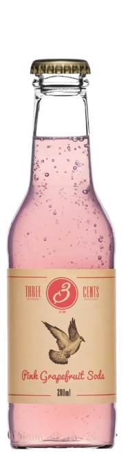 Three Cents Pink Grapefruit 24er Ew.Fl.