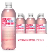 Vitamin Well Zero Rasbper 12x50cl Ew.PET